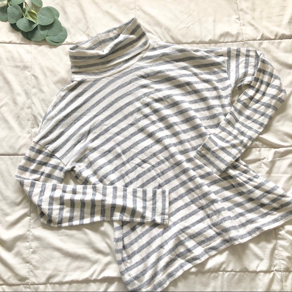 J. Crew Sweaters - J. Crew Striped Turtleneck